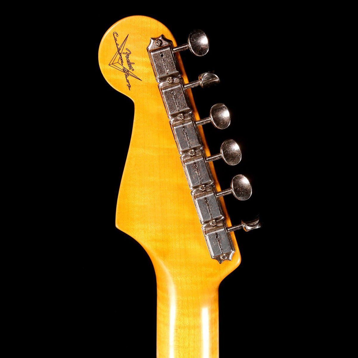 Fender Custom Shop 1965 Stratocaster 2019 Aged Charcoal Frost Metallic — 5