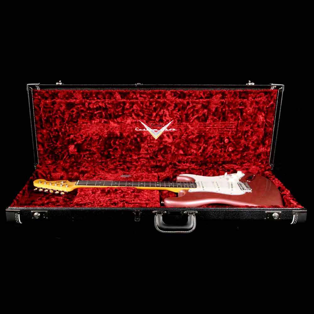 Fender Custom Shop 2019 ’65 Stratocaster Journeyman Relic Aged Burgundy Mist Metallic — 10