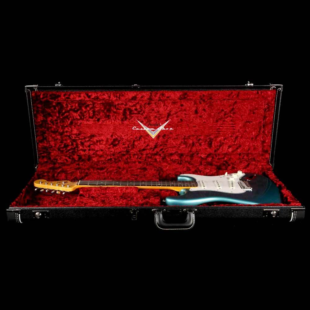Fender Custom Shop '65 Stratocaster Teal Green Metallic — 10