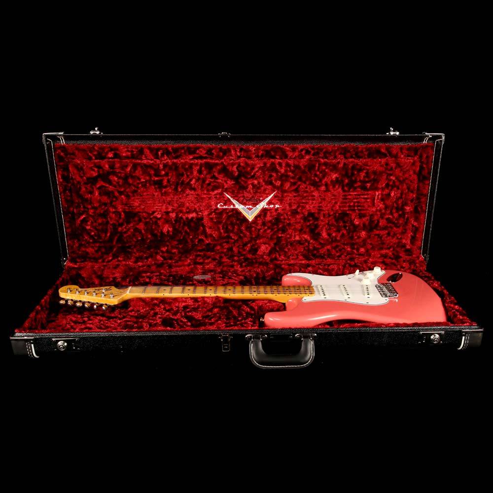 Fender Custom Shop 2019 '65 Stratocaster Super Faded Fiesta Red — 10