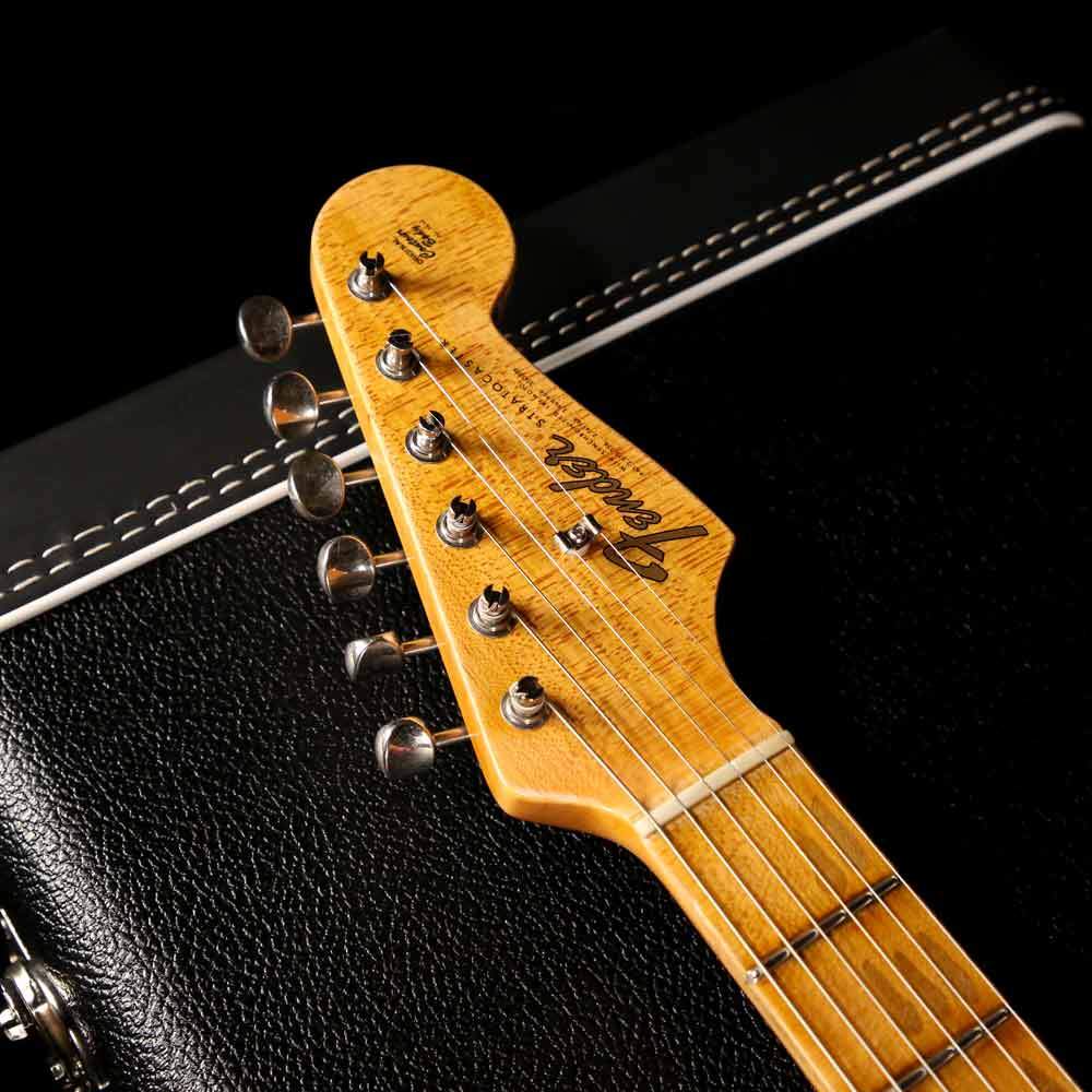 Fender Custom Shop 2019 '65 Stratocaster Super Faded Fiesta Red — 4
