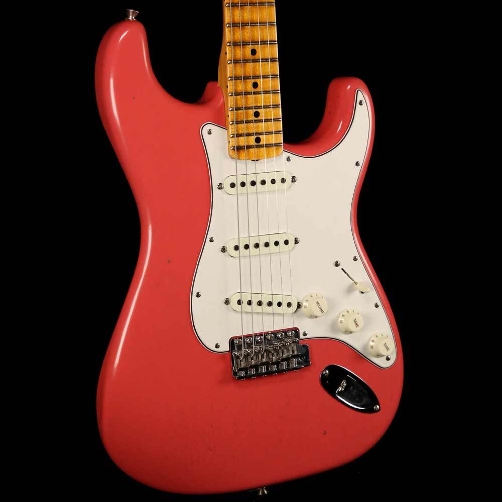 Fender Custom Shop 2019 '65 Stratocaster Super Faded Fiesta Red — 6