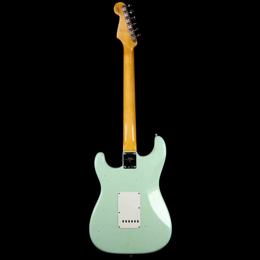 Fender Custom Shop '65 Stratocaster Journeyman Relic Faded Aged Surf Green — 3