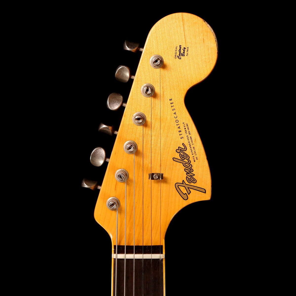 Fender Custom Shop '67 Stratocaster Relic Aged Firemist Silver — 4