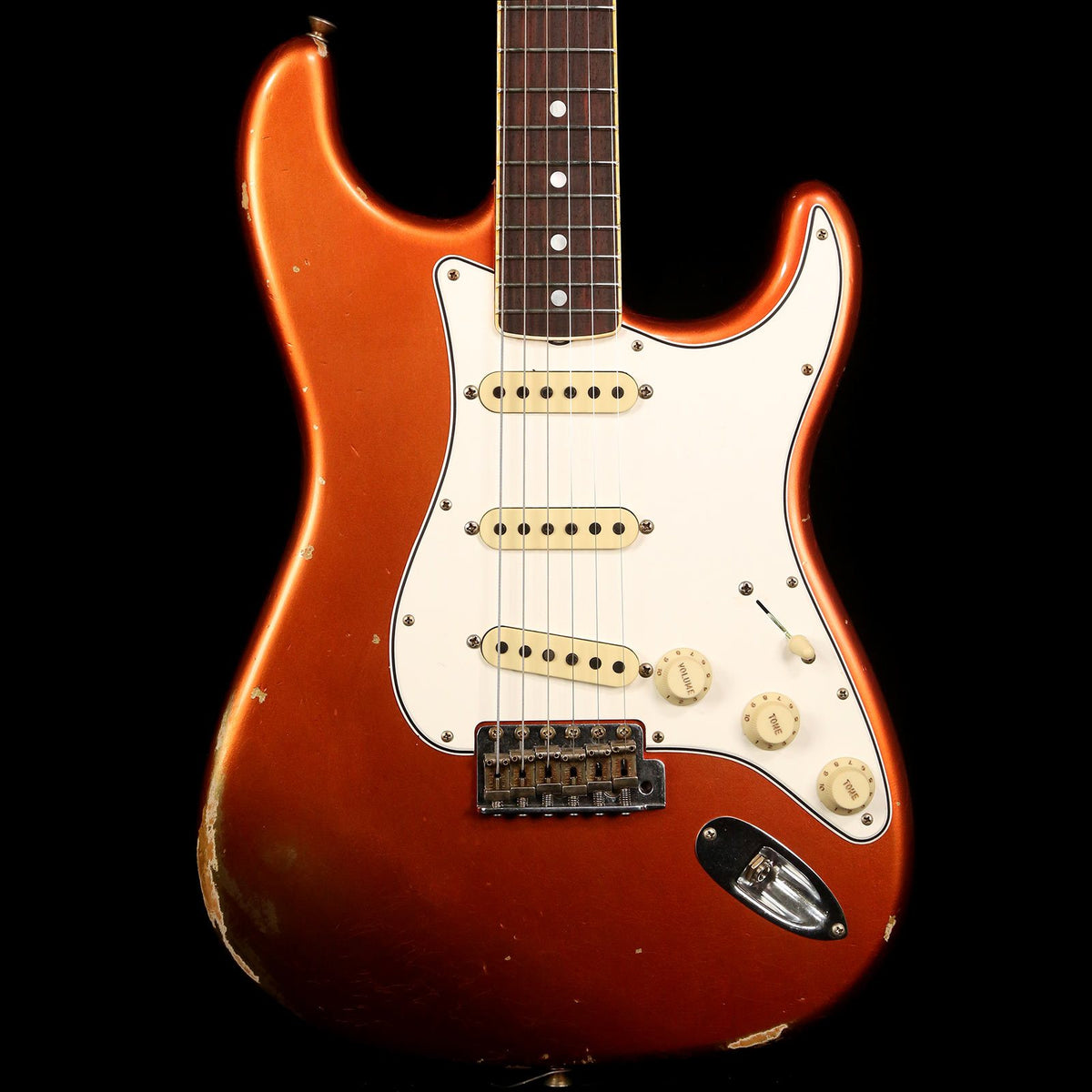 Fender Custom Shop 1967 Stratocaster Relic Super Faded Candy Apple Red — 1