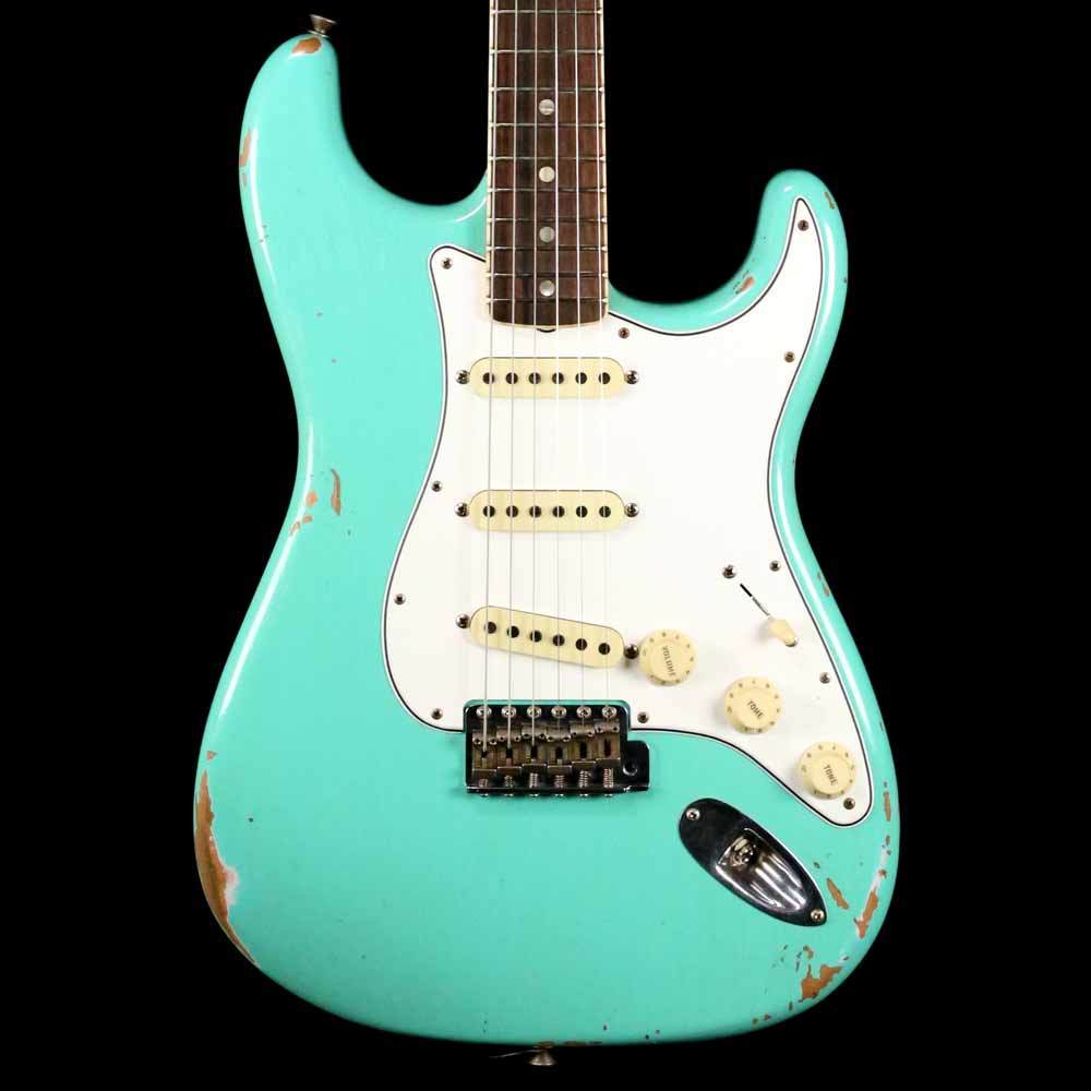 Fender Custom Shop '67 Stratocaster Relic Faded Seafoam Green — 1