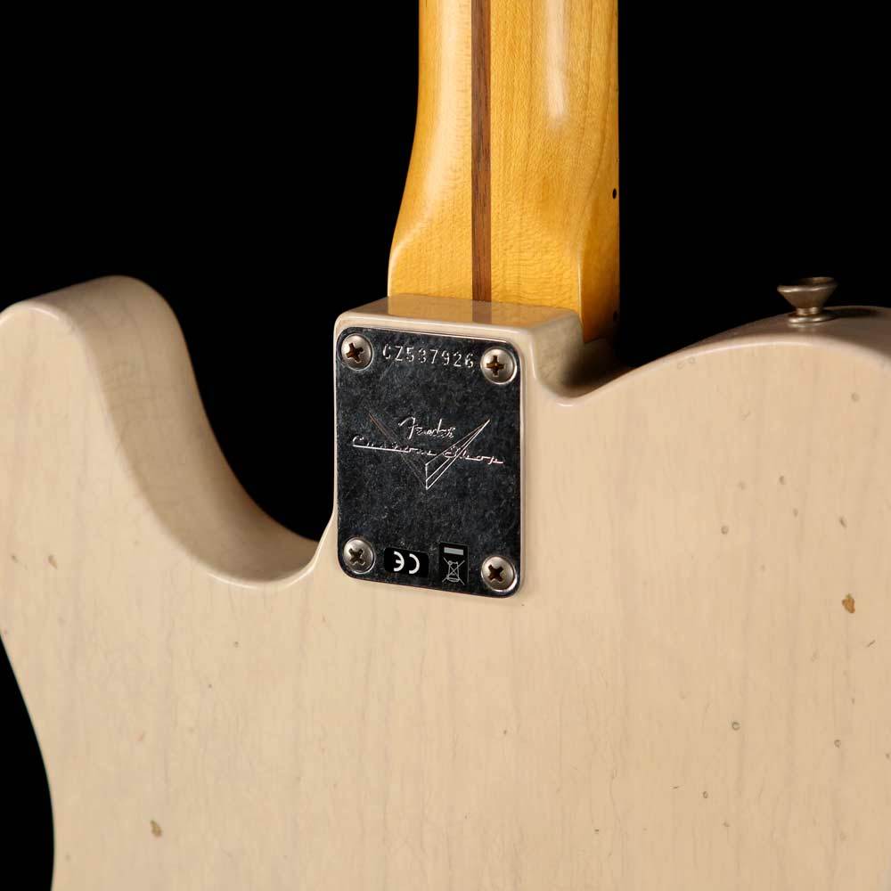 Fender Custom Shop 2019 '56 Telecaster Journeyman Relic Aged White Blonde — 9