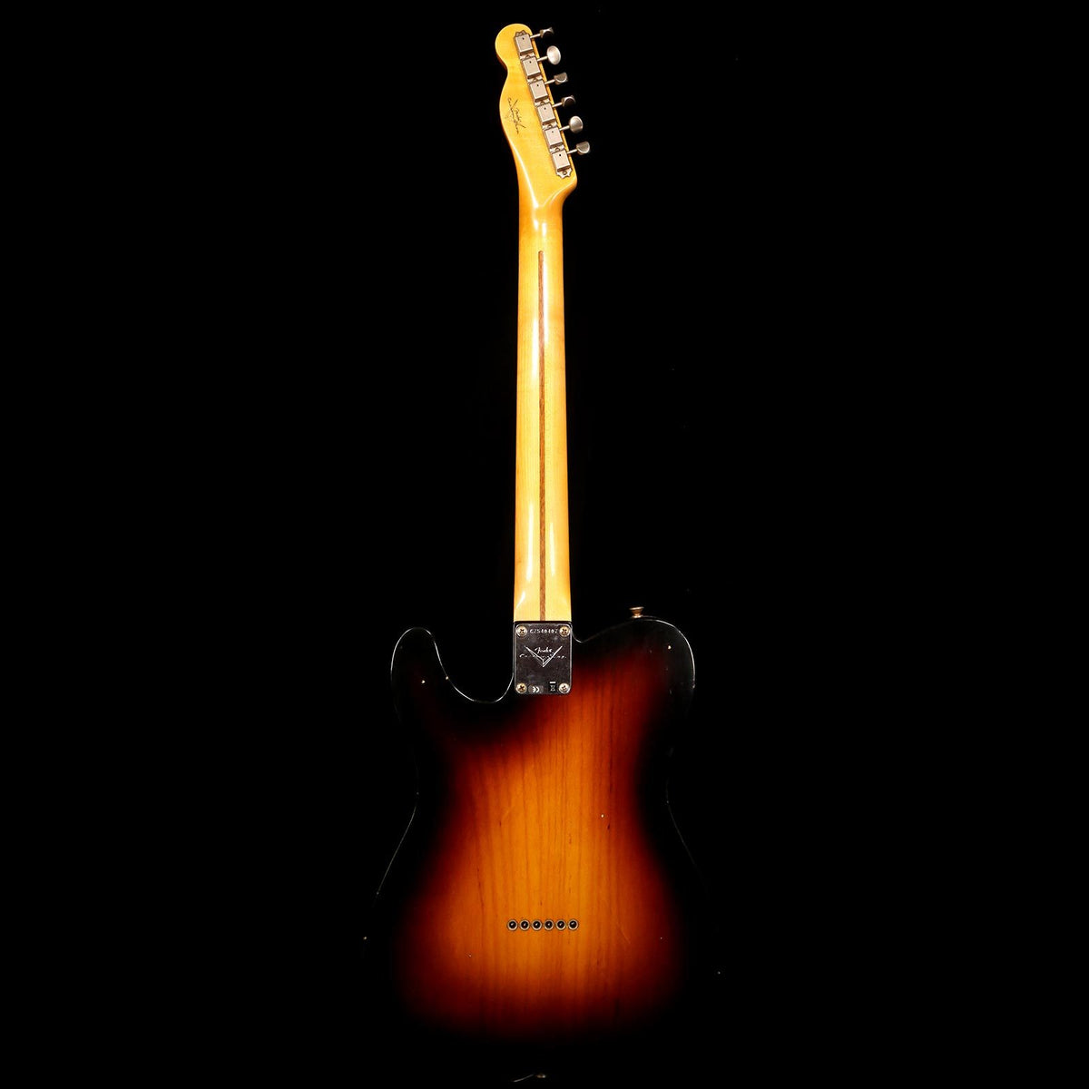 Fender Custom Shop '56 Telecaster Journeyman Relic Wide Fade 2-Color Sunburst — 3
