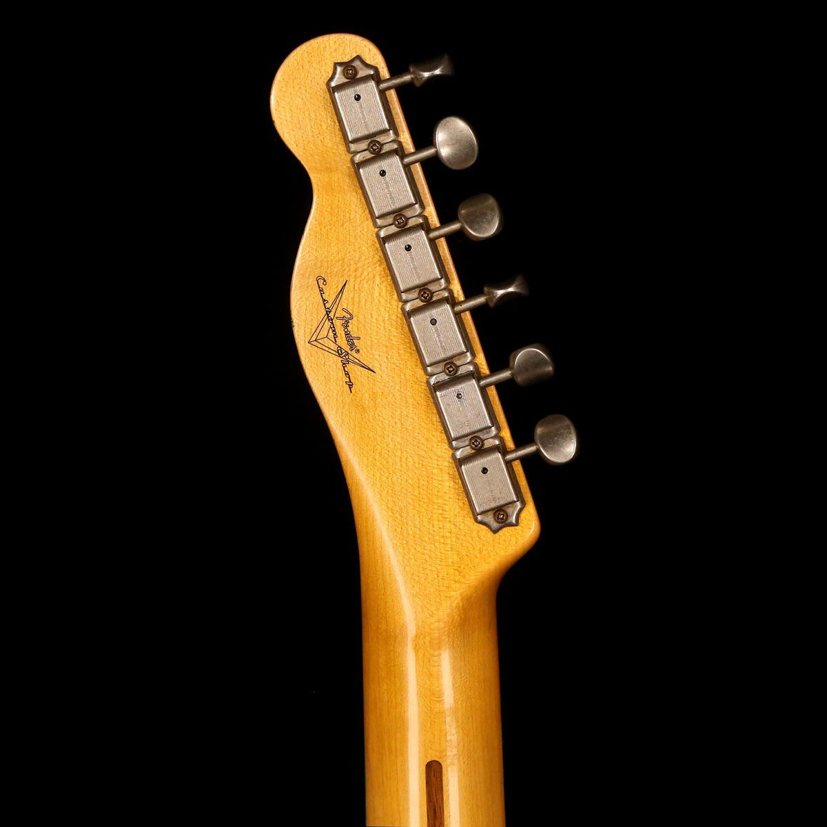 Fender Custom Shop '56 Telecaster Journeyman Relic Wide Fade 2-Color Sunburst — 5