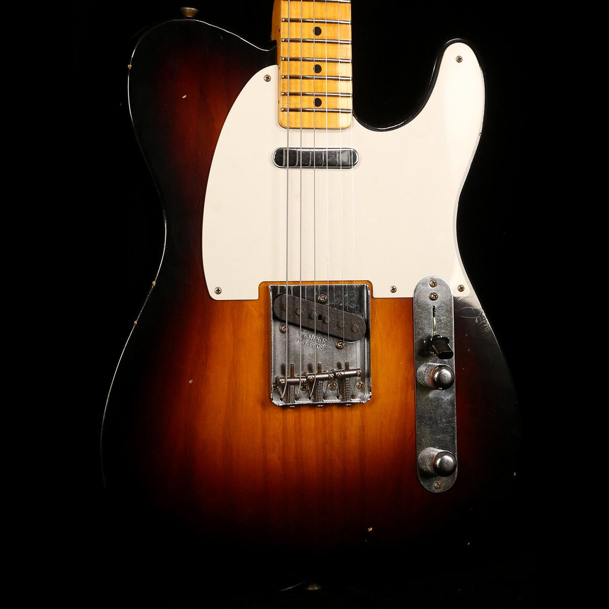 Fender Custom Shop '56 Telecaster Journeyman Relic Wide Fade 2-Color Sunburst — 6