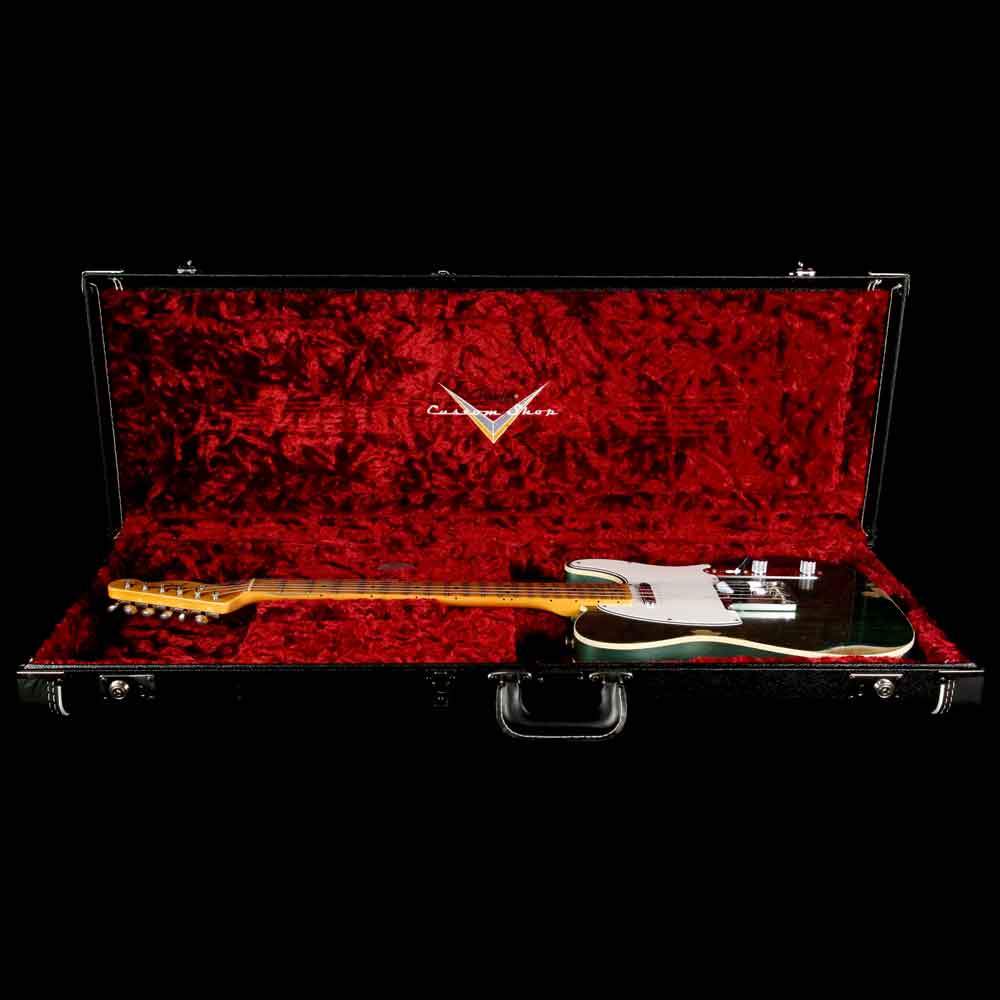 Fender Custom Shop 2019 '65 Telecaster Custom Faded Sherwood Green Metallic — 11