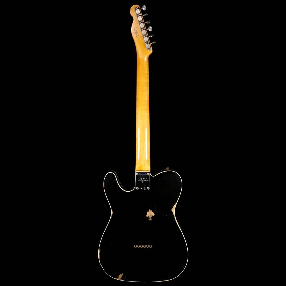 Fender Custom Shop 2019 '65 Telecaster Custom Relic Aged Black — 4
