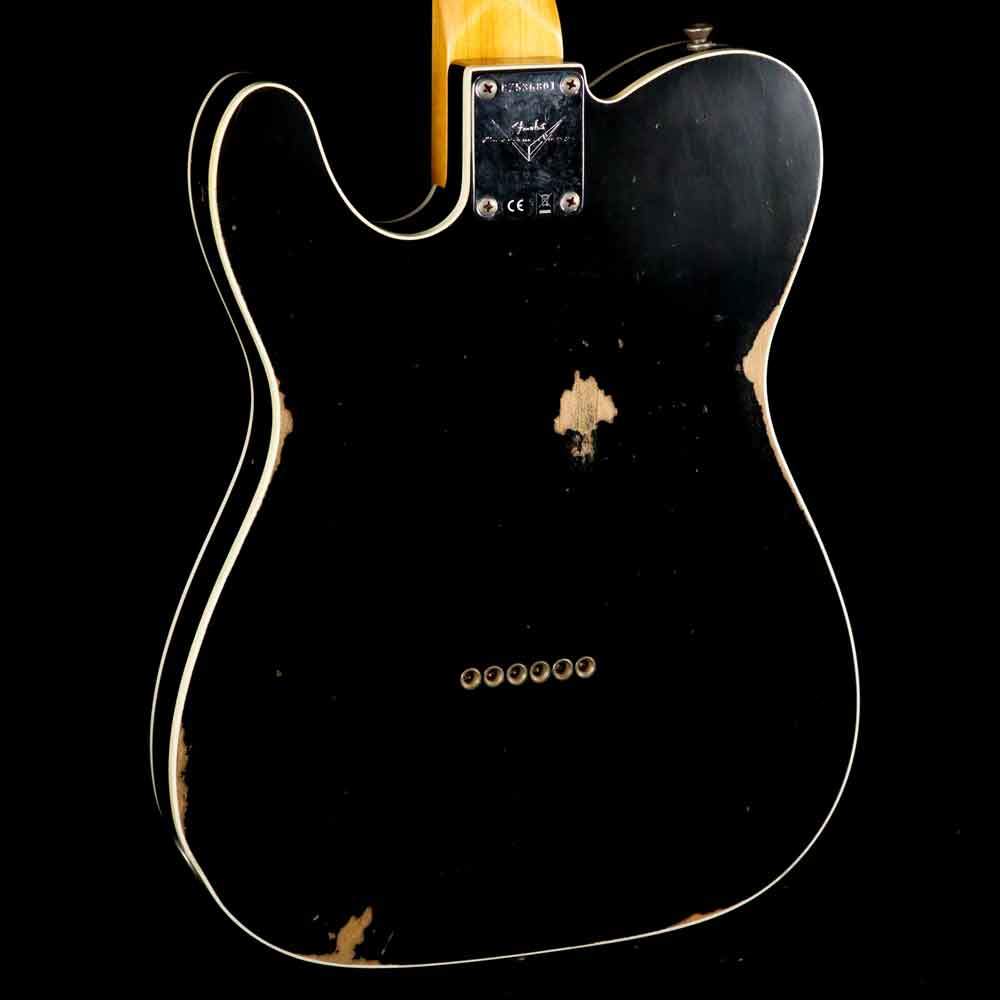 Fender Custom Shop 2019 '65 Telecaster Custom Relic Aged Black — 10