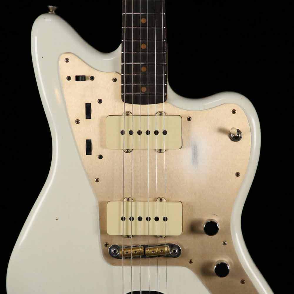 Fender Custom Shop '59 Jazzmaster Journeyman Relic Aged Olympic White — 8