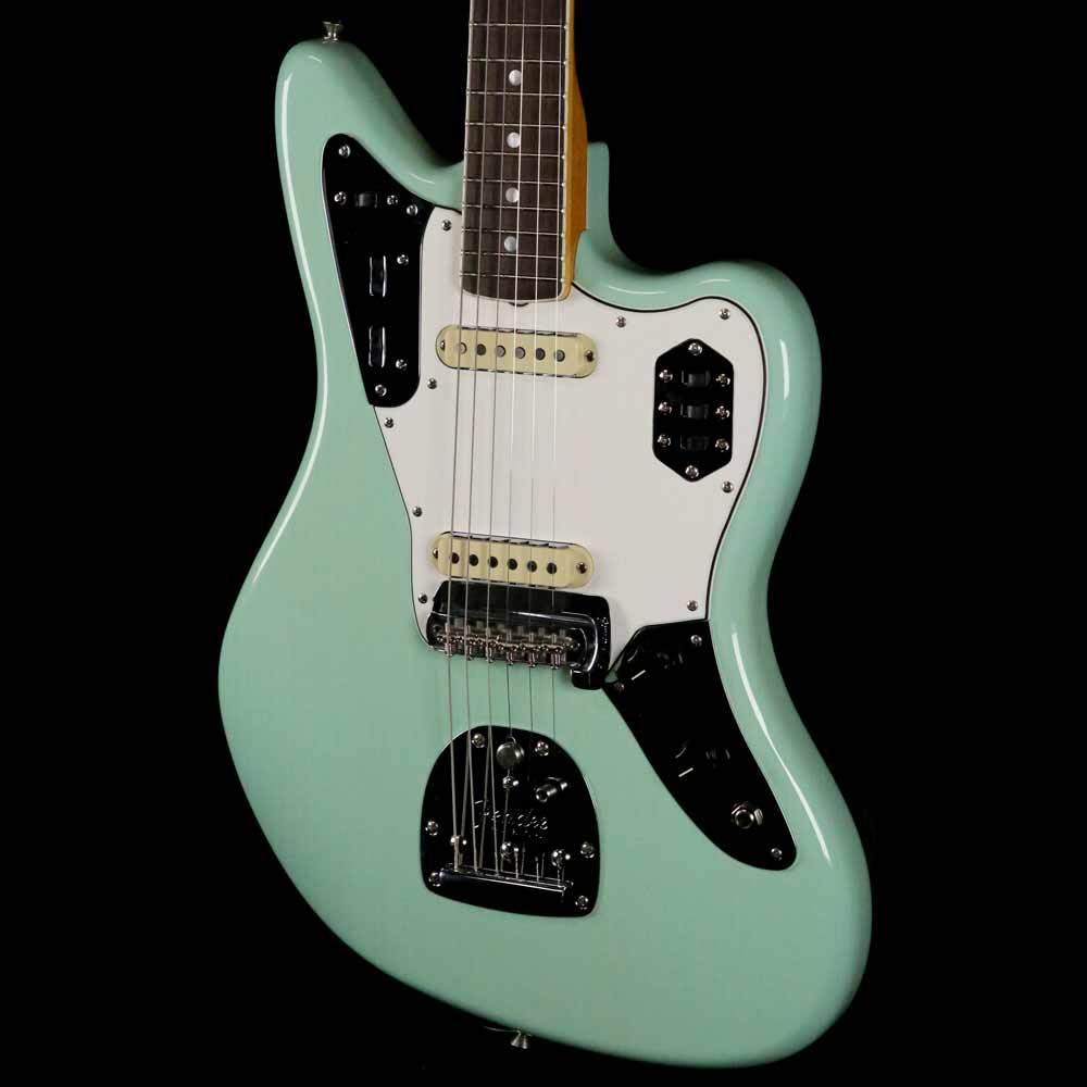 Fender Custom Shop '64 Jaguar Lush Closet Classic Aged Surf Green with Matching Headstock — 7