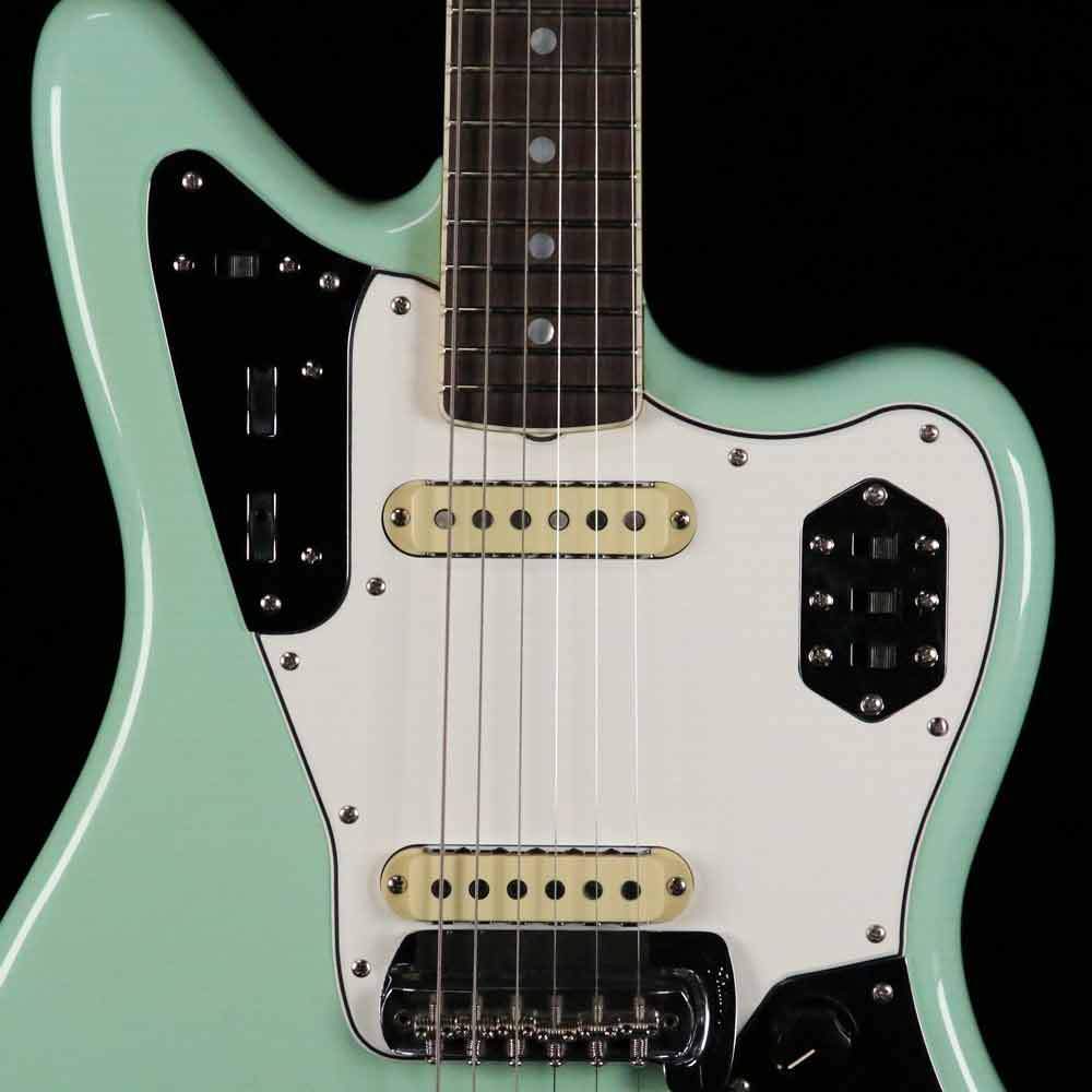 Fender Custom Shop '64 Jaguar Lush Closet Classic Aged Surf Green with Matching Headstock — 8