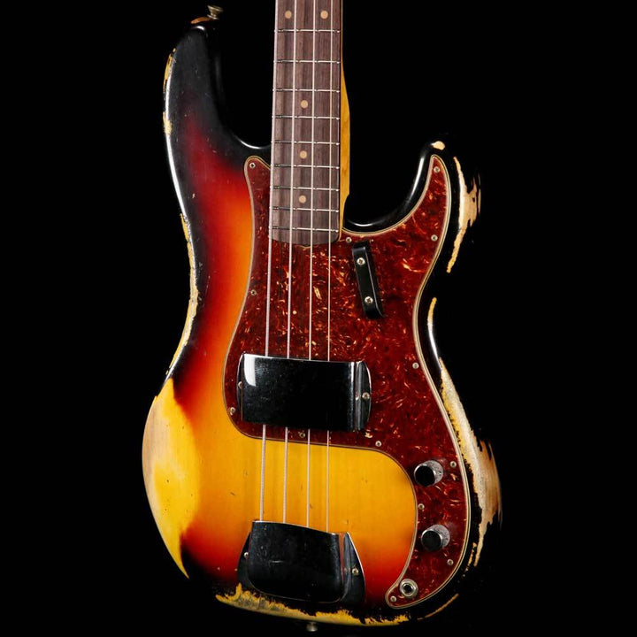 Fender Custom Shop '60 Precision Bass 2019 Heavy Relic 3-Color Sunburst