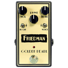 Friedman Amplification Golden Pearl Overdrive Effects Pedal