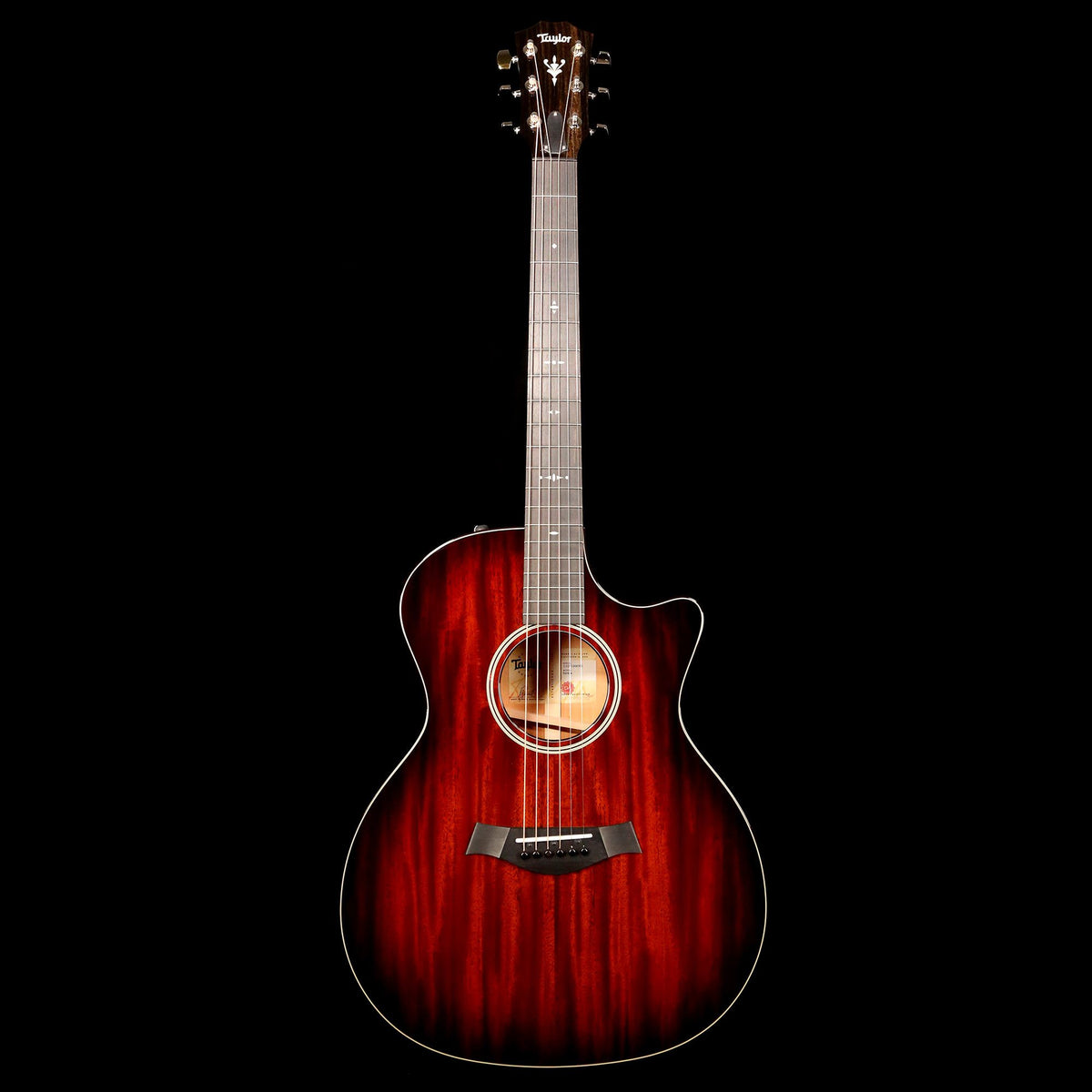 Taylor 524ce Grand Auditorium Acoustic-Electric Shaded Edgeburst — 2