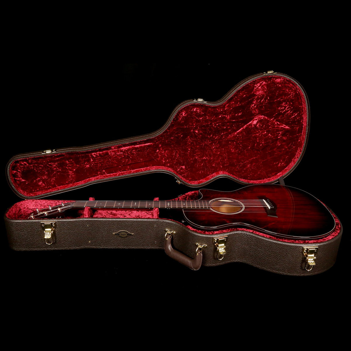 Taylor 524ce Grand Auditorium Acoustic-Electric Shaded Edgeburst — 7