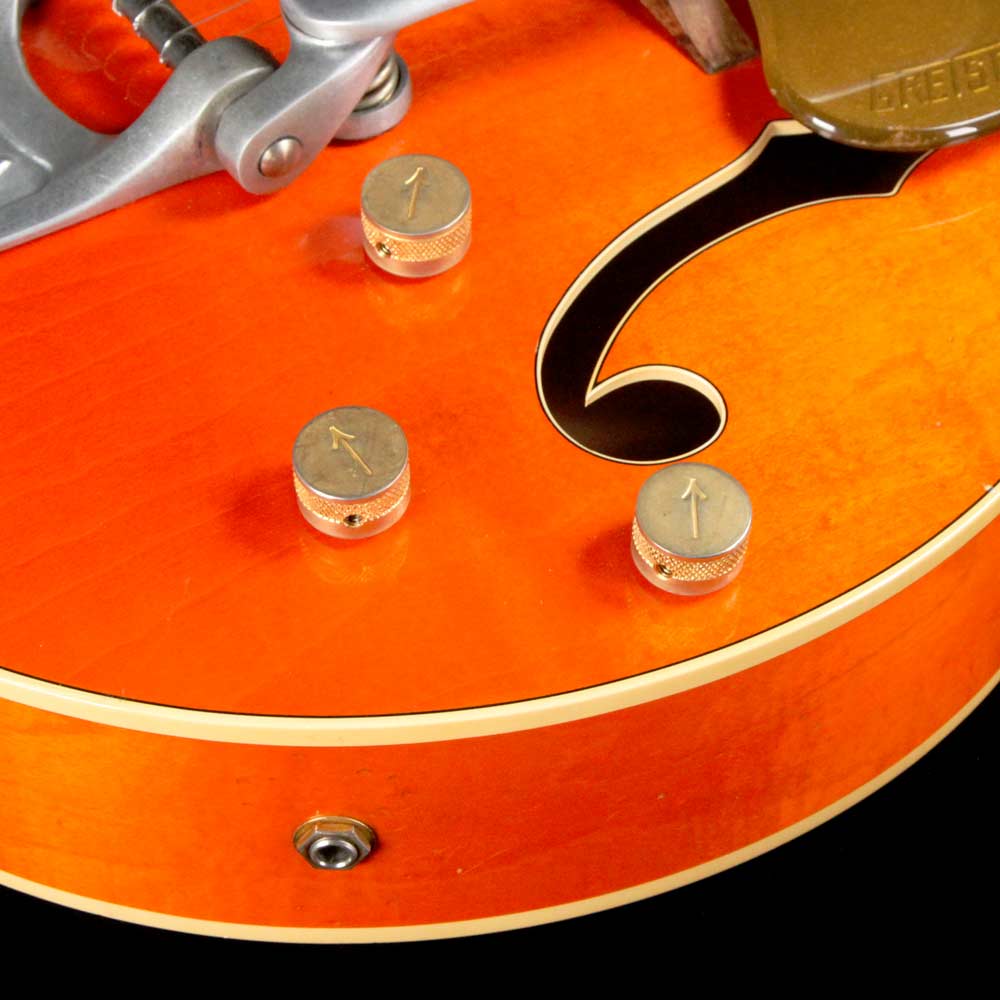 Gretsch Custom Shop G6120 Chet Atkins Masterbuilt Stephen Stern Relic Orange — 8