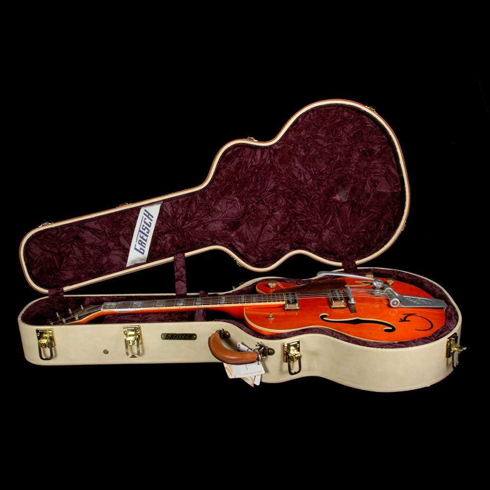 Gretsch Custom Shop G6120 Chet Atkins Masterbuilt Stephen Stern Relic Orange — 10