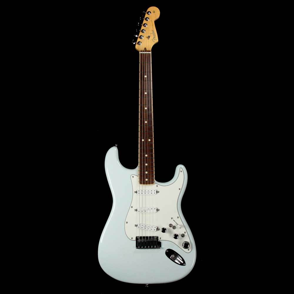 Fender American Standard Stratocaster Sonic Blue with Synth Pickup and Roland GR-55 — 2