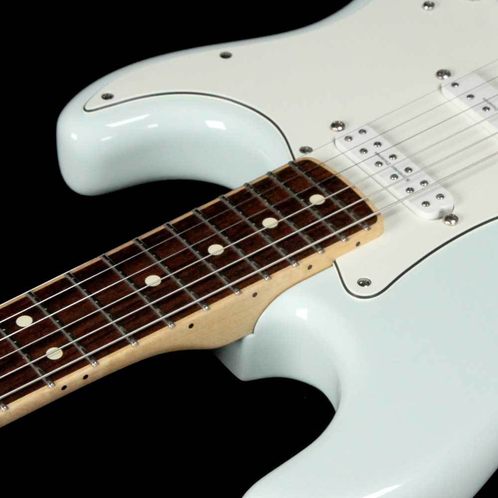 Fender American Standard Stratocaster Sonic Blue with Synth Pickup and Roland GR-55 — 7