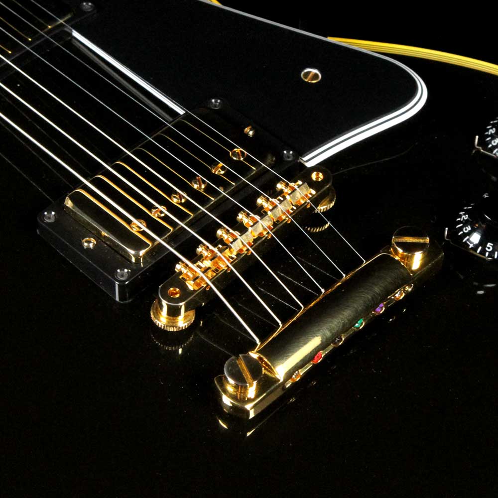 Gibson Custom Shop 1957 Les Paul Custom True Historic Reissue Ebony 2015 — 6