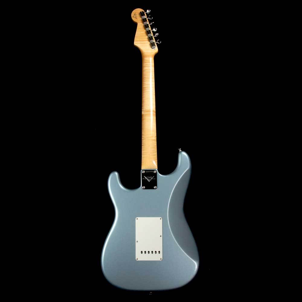 Fender Custom Shop Stratocaster Masterbuilt Greg Fessler Ice Blue Metallic with Transparent Racing Stripe — 3