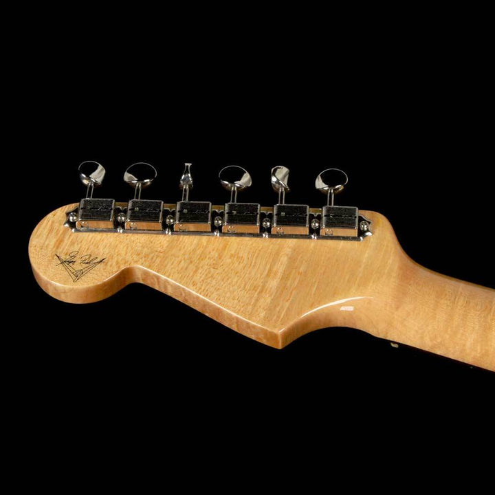 Fender Custom Shop Stratocaster Masterbuilt Greg Fessler Ice Blue Metallic with Transparent Racing Stripe