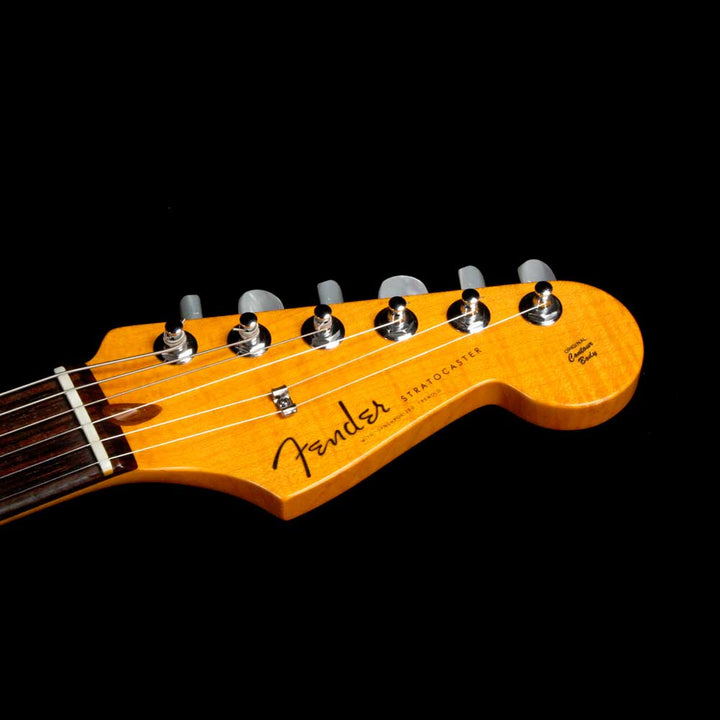 Fender Custom Shop Custom Deluxe Top Bound Slab Body Stratocaster Tobacco Sunburst 2014