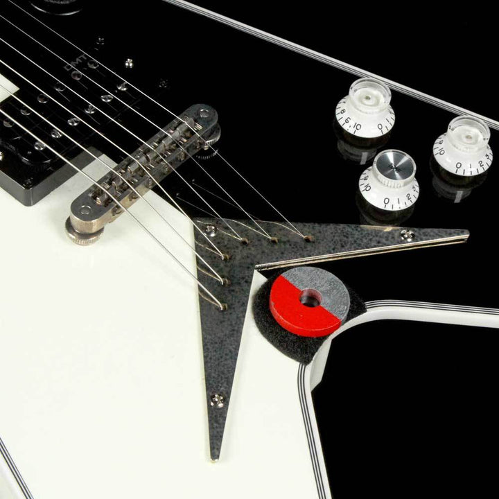 Dean USA Michael Schenker 10th Anniversary Guitar Black and White