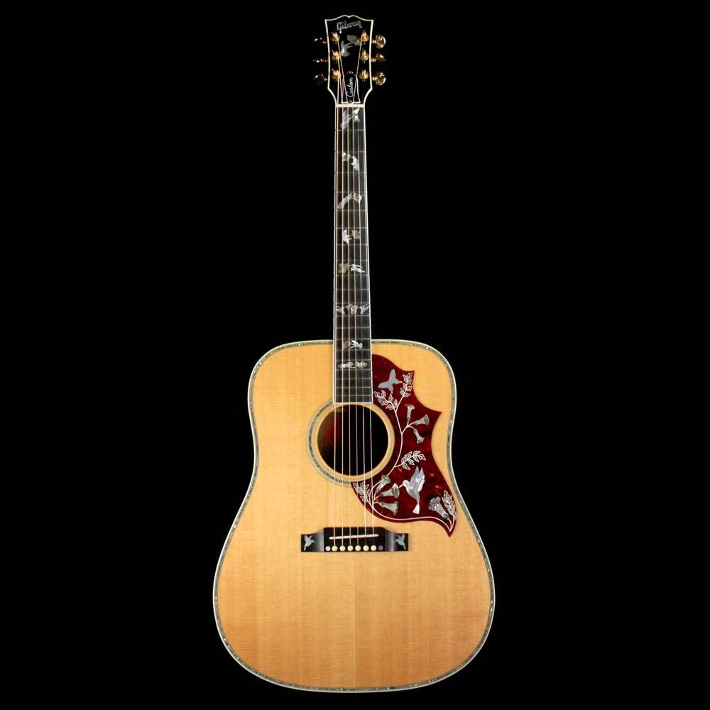 Gibson Hummingbird Custom Koa Acoustic Natural 2008 — 2