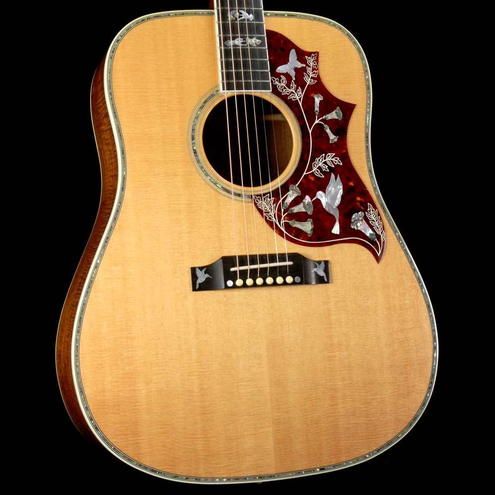 Gibson Hummingbird Custom Koa Acoustic Natural 2008 — 1