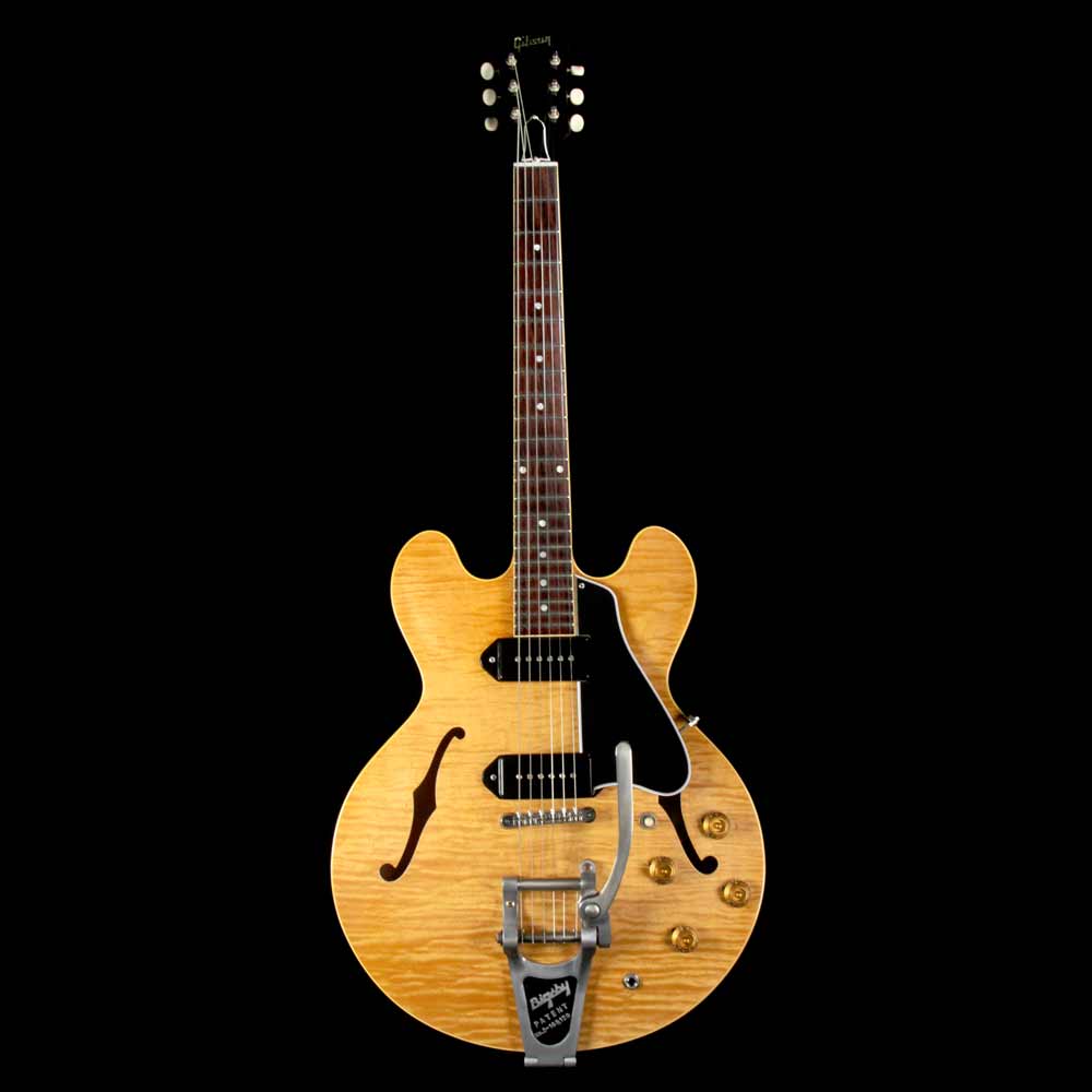 Gibson Memphis 1961 ES-330 Reissue Figured Dark Natural — 2