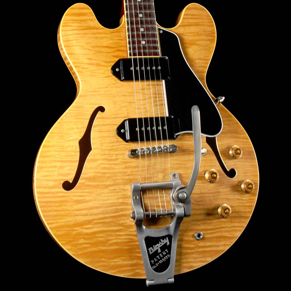 Gibson Memphis 1961 ES-330 Reissue Figured Dark Natural — 1