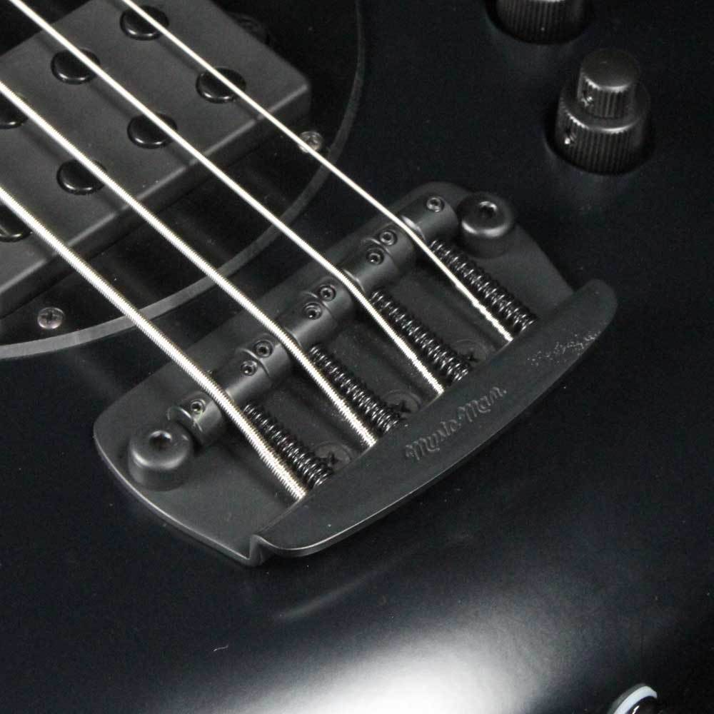 Ernie Ball Music Man Bongo HS Stealth Black — 7