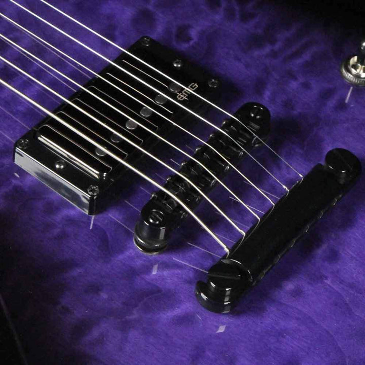 ESP James Hetfield Snakebyte Baritone See Thru Purple Sunburst