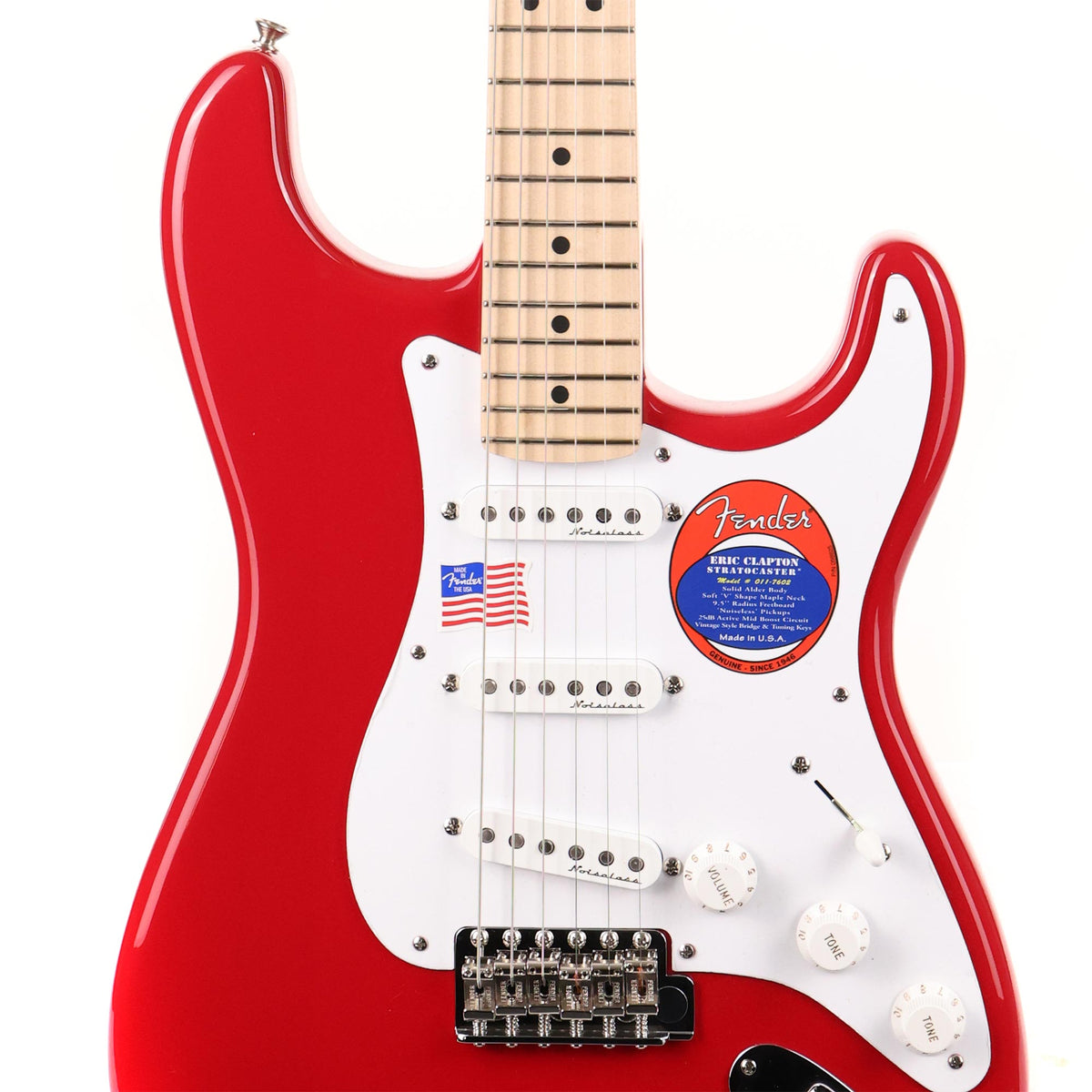 Fender Artist Series Eric Clapton Stratocaster Torino Red — 6