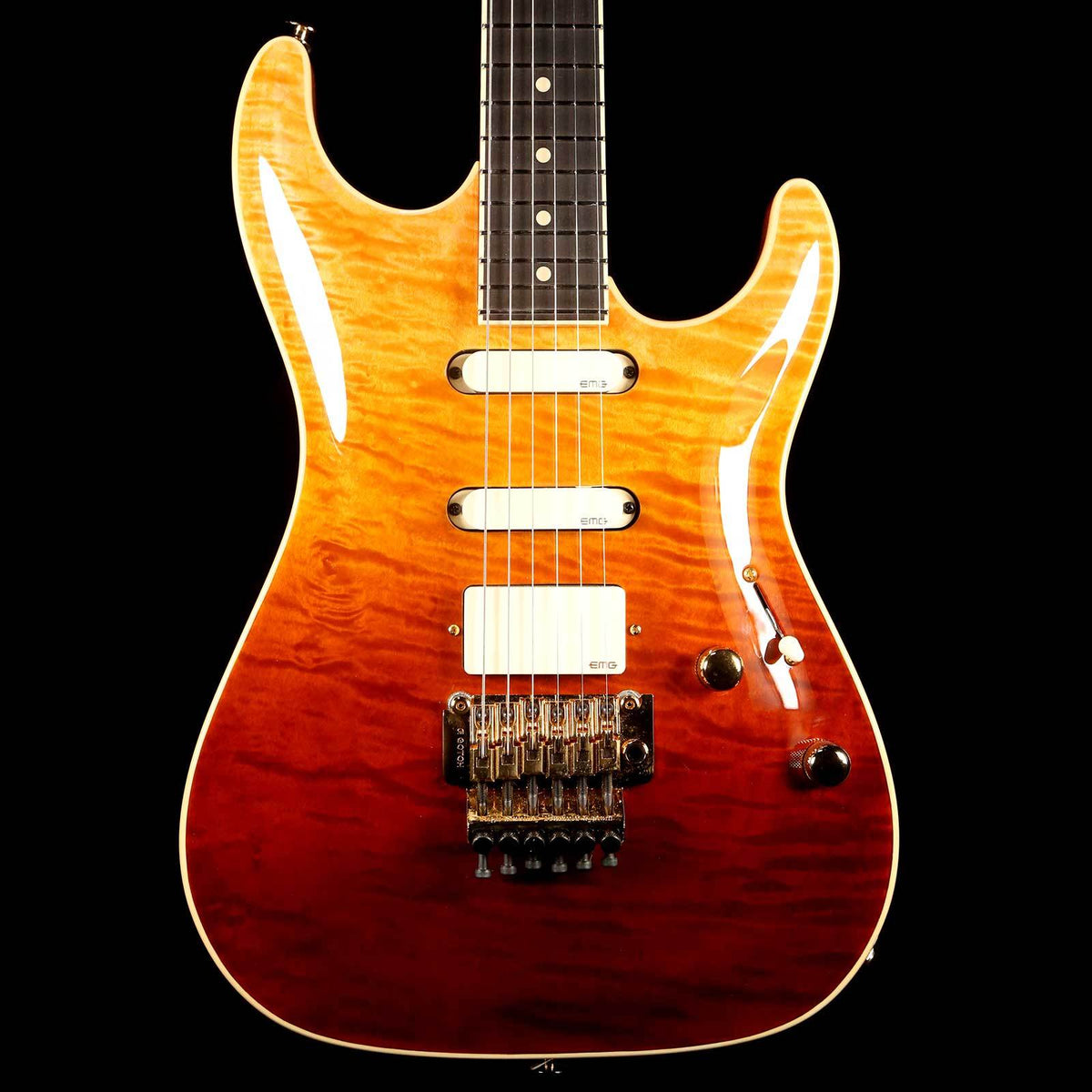 Suhr Standard Carve Top Trans Honey/Cherry 2014 — 1