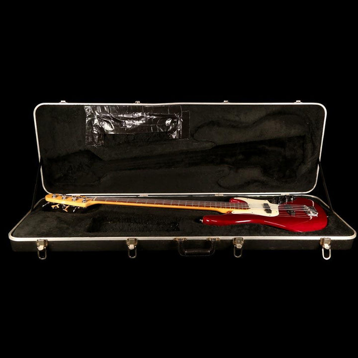 Fender American Deluxe Jazz Bass Transparent Red 1998