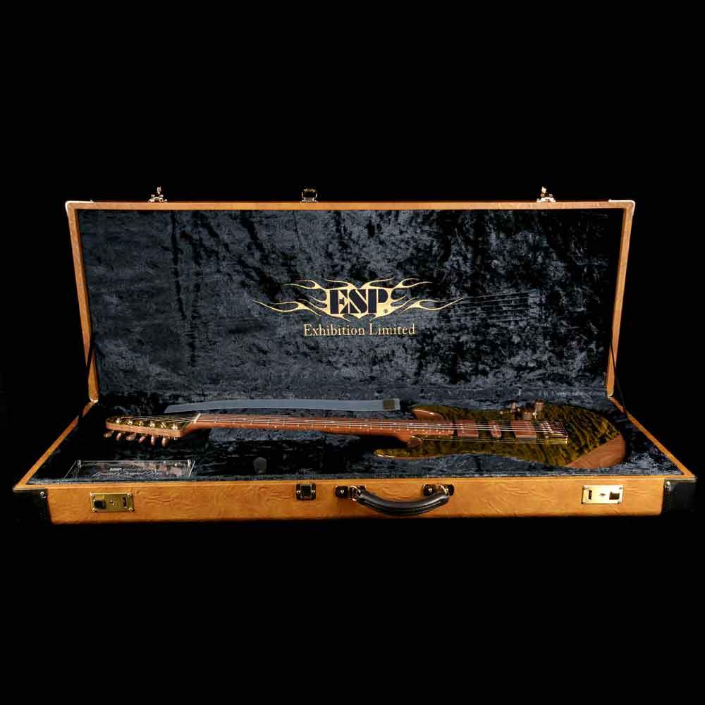 ESP Custom Shop Exhibition Limited Edition Snapper Ivy Green — 10