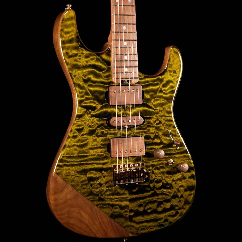 ESP Custom Shop Exhibition Limited Edition Snapper Ivy Green — 6
