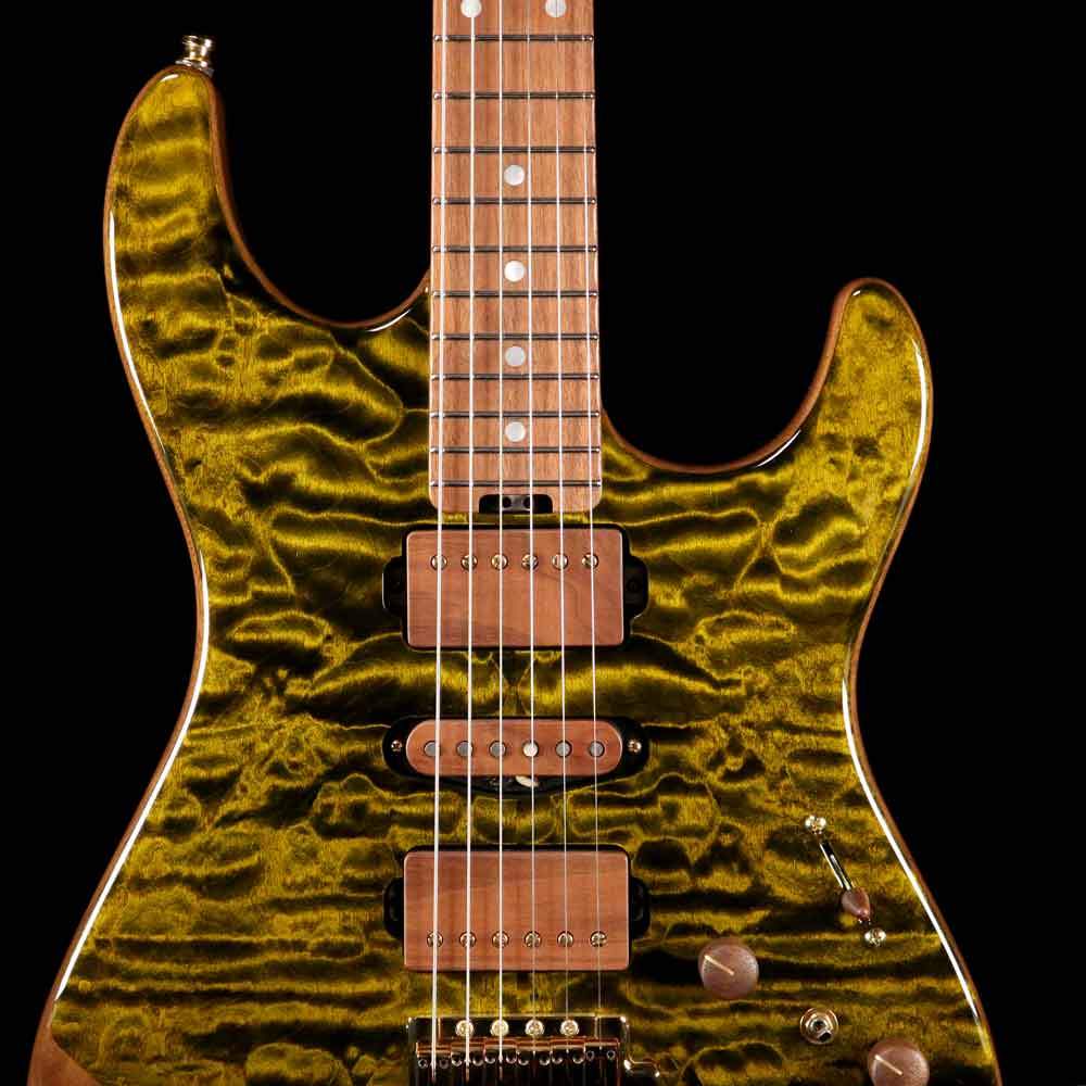 ESP Custom Shop Exhibition Limited Edition Snapper Ivy Green — 8