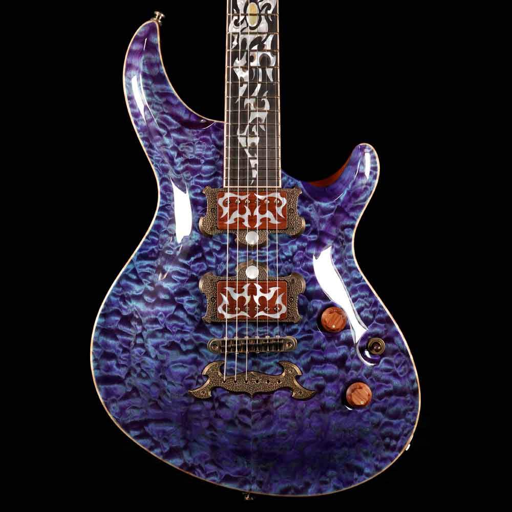 ESP Custom Shop Exhibition Limited Edition Mystique Deep Indigo Purple — 1