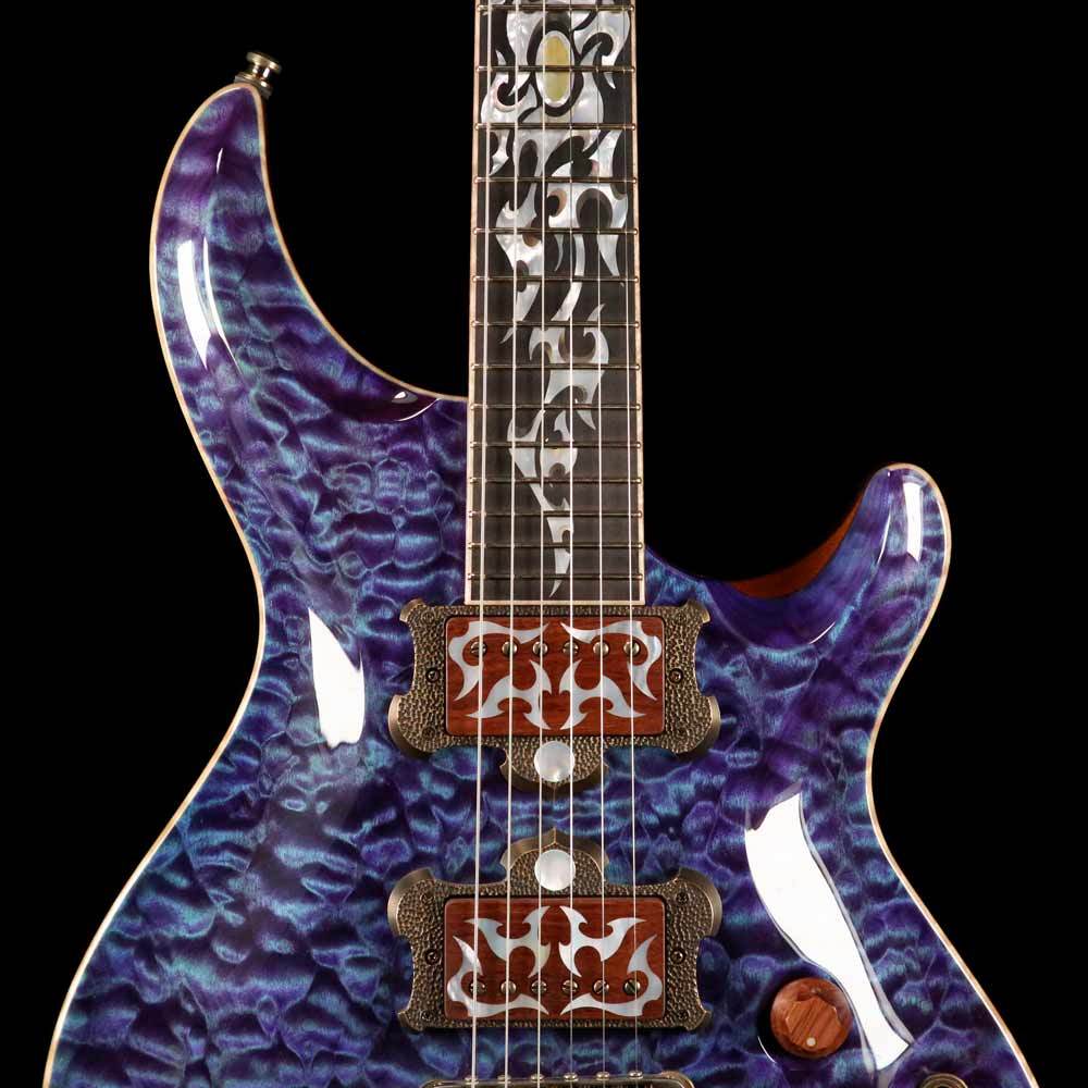 ESP Custom Shop Exhibition Limited Edition Mystique Deep Indigo Purple — 8