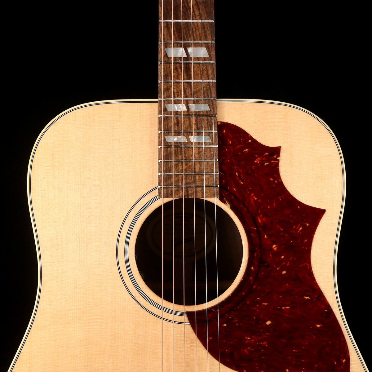 Gibson Hummingbird Studio Acoustic-Electric Antique Natural — 7