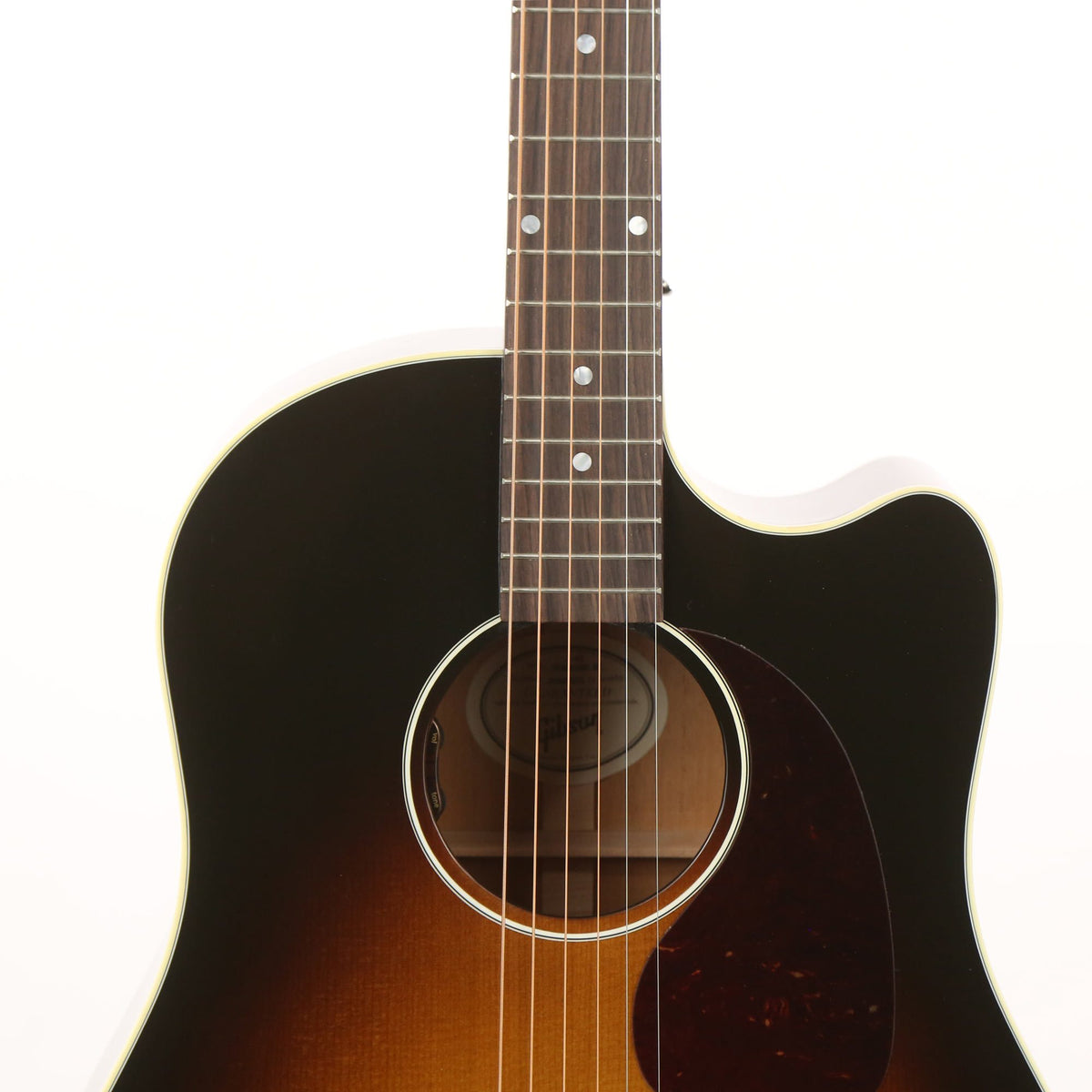 Gibson J-45 Cutaway Acoustic-Electric Vintage Sunburst — 7