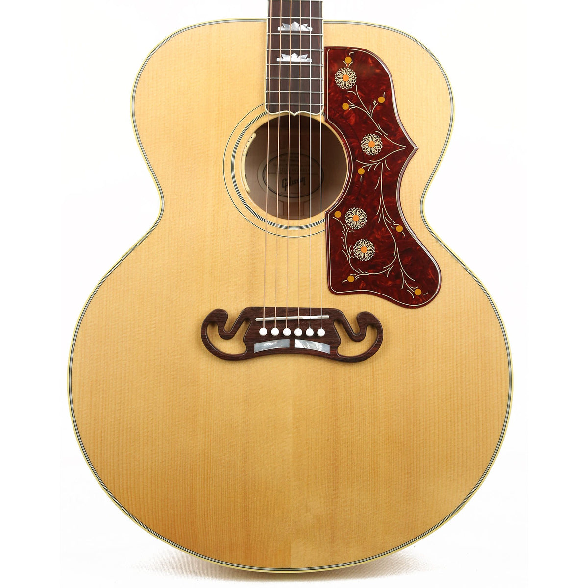 Gibson SJ-200 Standard Acoustic-Electric Antique Natural — 1